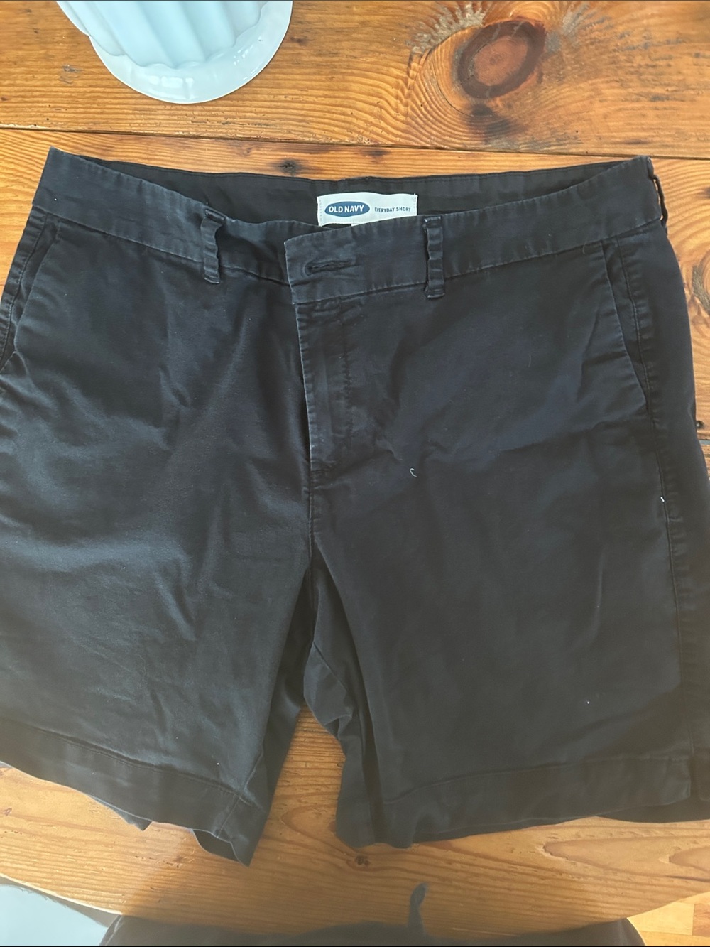 Old Navy Women’s Black Chino Bermuda Shorts